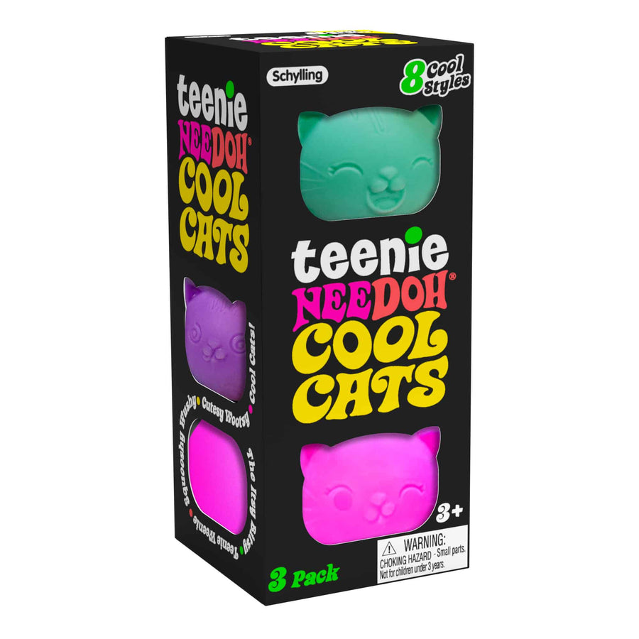 Teenie NeeDoh Cool Cats - Simple Active Pack